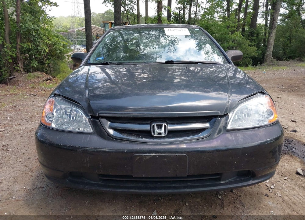 2001 HONDA CIVIC LX VIN: 1HGEM22521L075735
