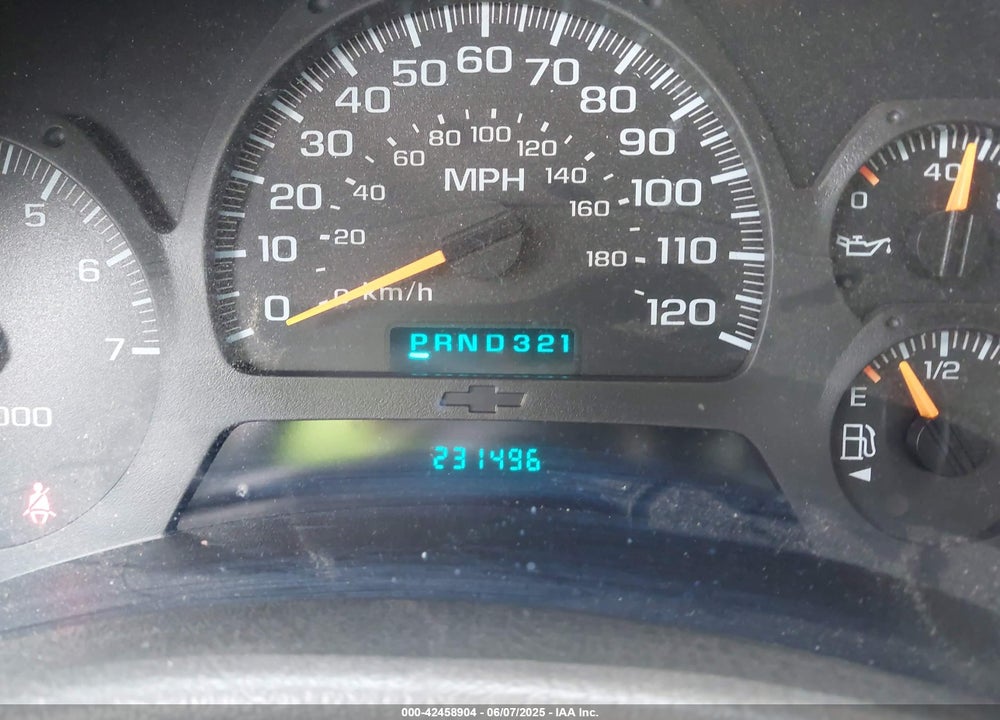 2003 CHEVROLET TRAILBLAZER LS VIN: 1GNDS13S032242902