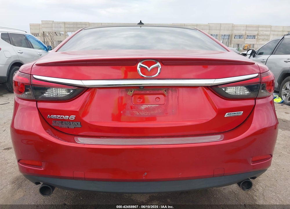 2016 MAZDA 6 VIN: JM1GJ1W50G1461482
