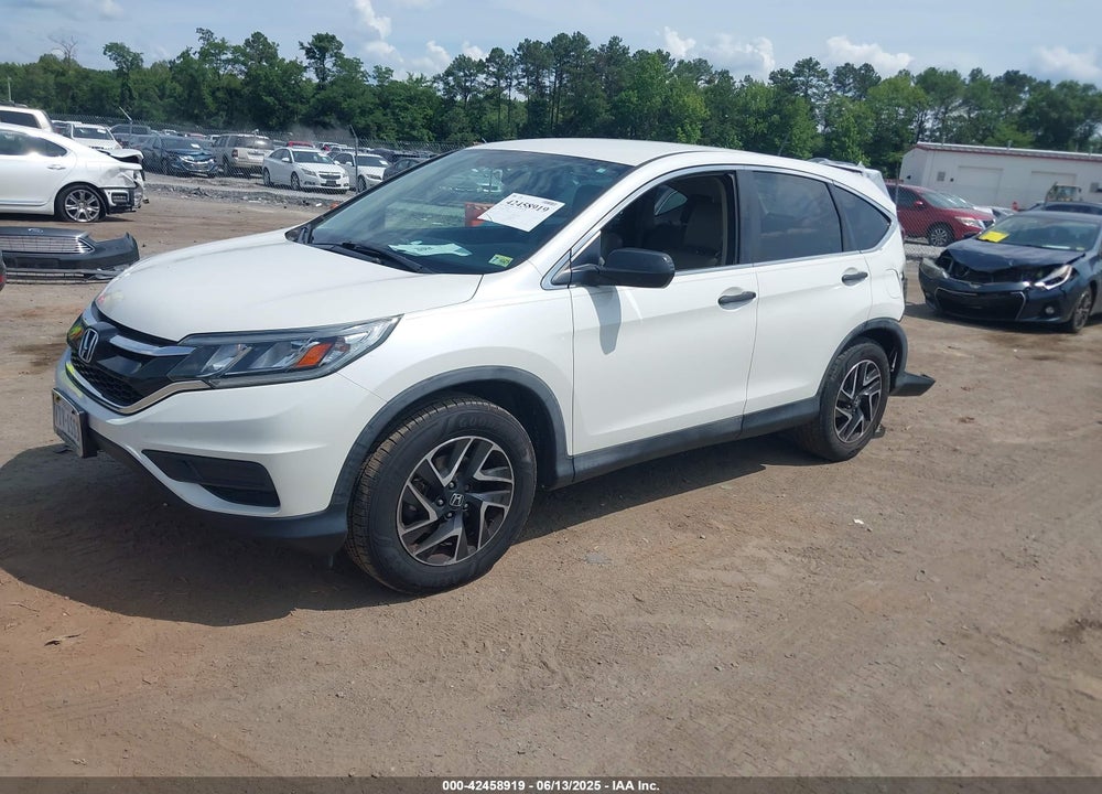 2016 HONDA CR-V VIN: 5J6RM3H48GL031830