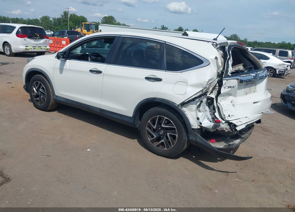 2016 HONDA CR-V VIN: 5J6RM3H48GL031830