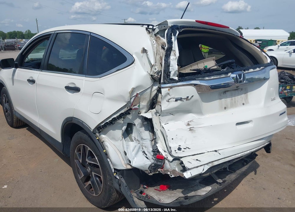 2016 HONDA CR-V VIN: 5J6RM3H48GL031830