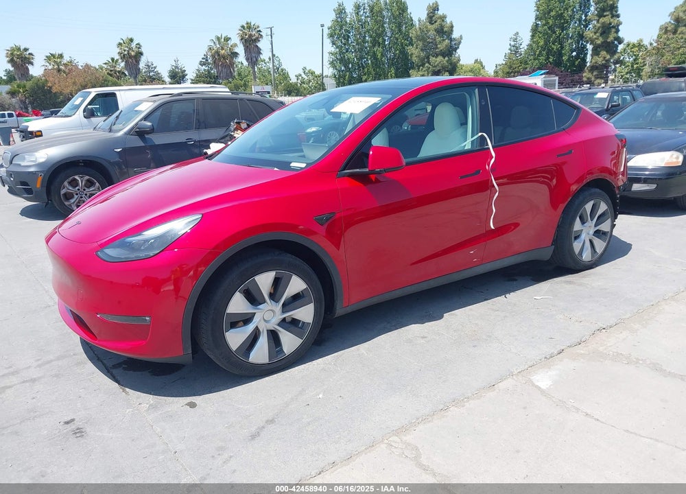 2023 TESLA MODEL Y VIN: 7SAYGDEE1PF884118