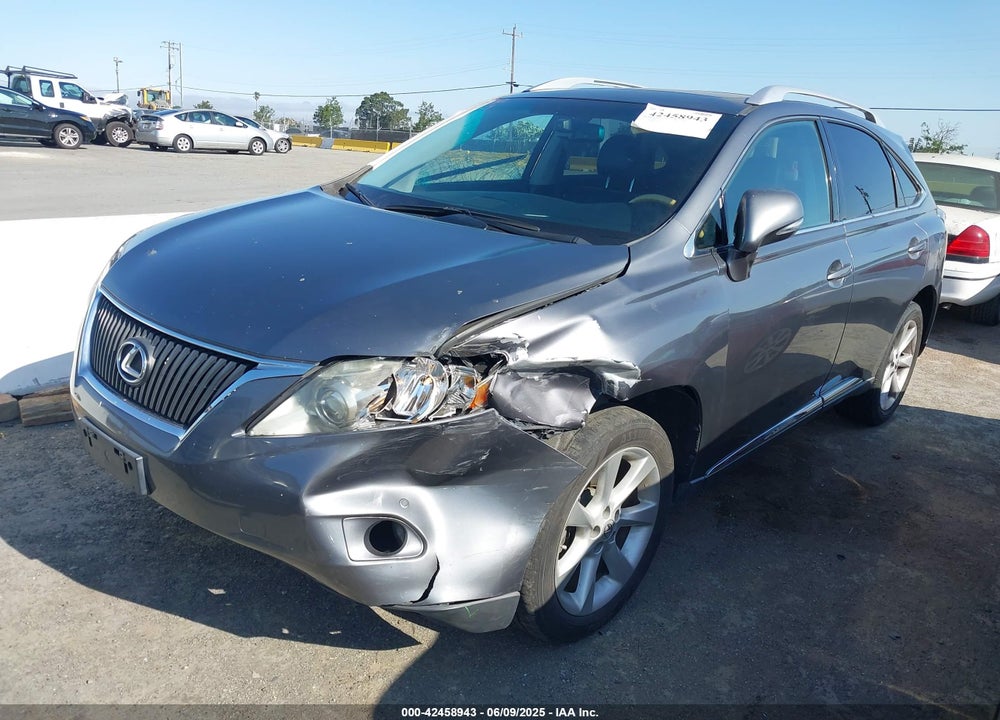 2012 LEXUS RX 350 VIN: 2T2BK1BA8CC140575
