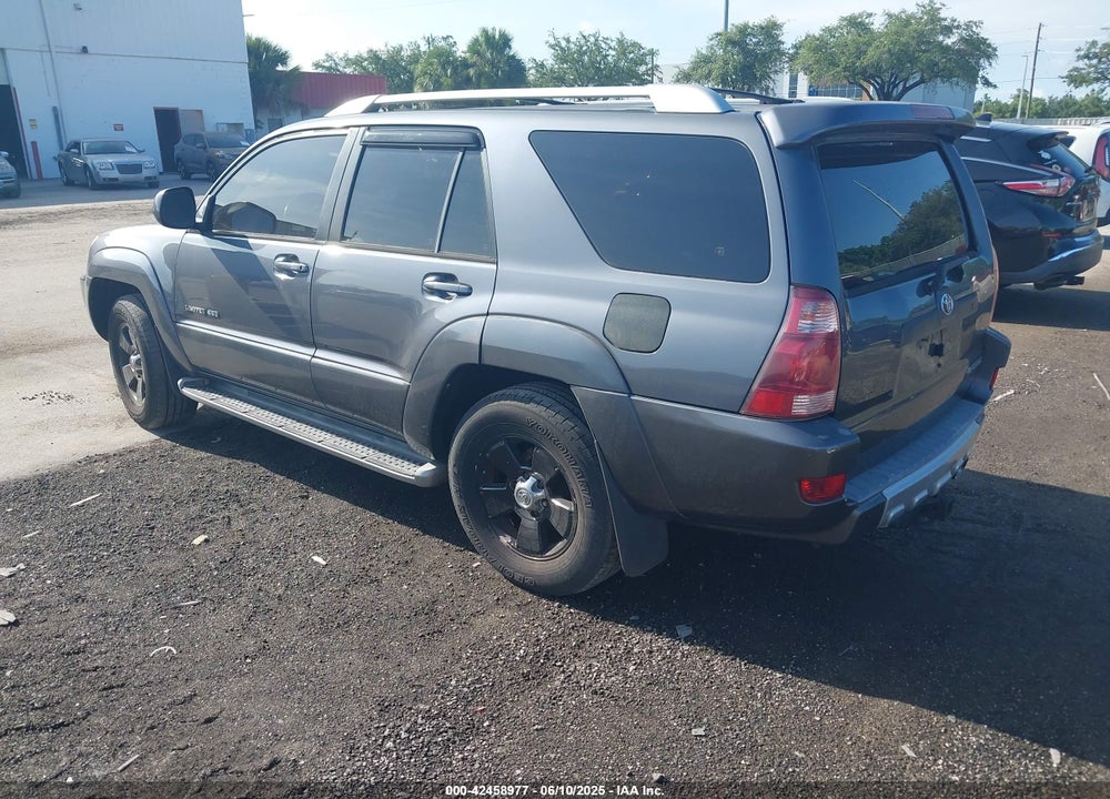2003 TOYOTA 4RUNNER LIMITED V8 VIN: JTEBT17R130024575