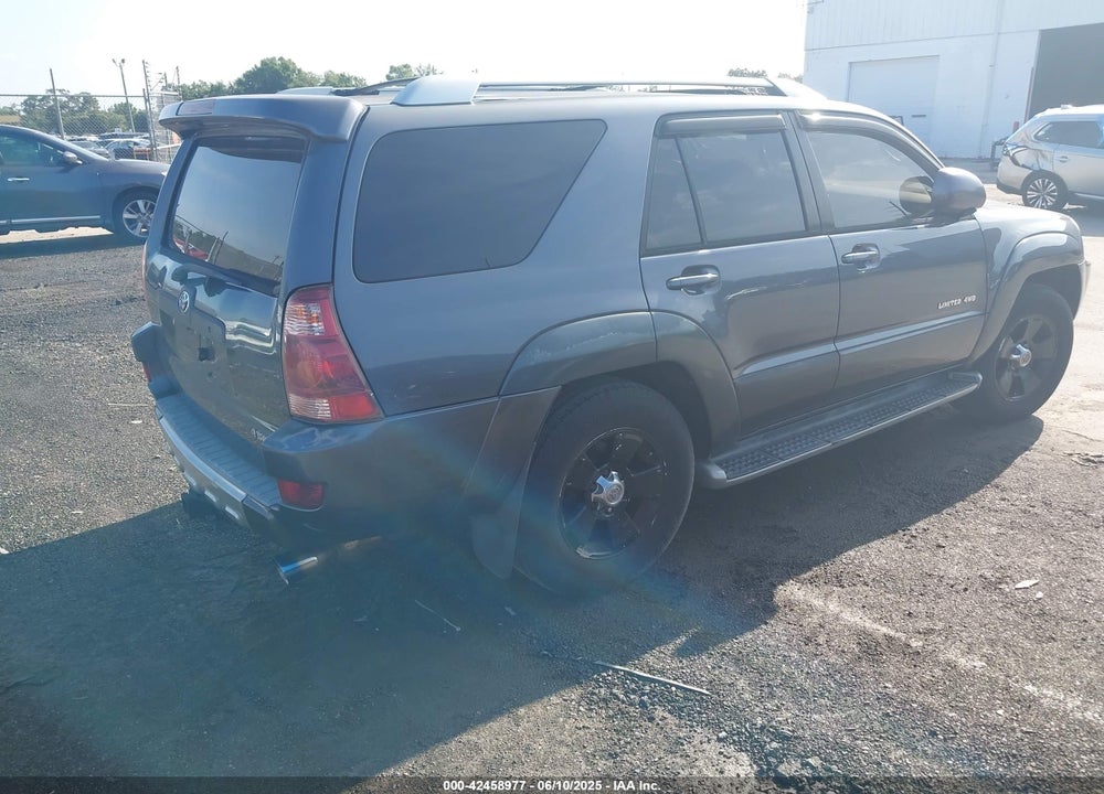 2003 TOYOTA 4RUNNER LIMITED V8 VIN: JTEBT17R130024575