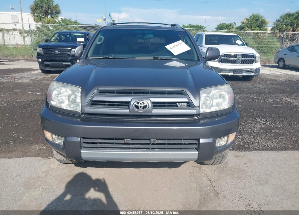 2003 TOYOTA 4RUNNER LIMITED V8 VIN: JTEBT17R130024575