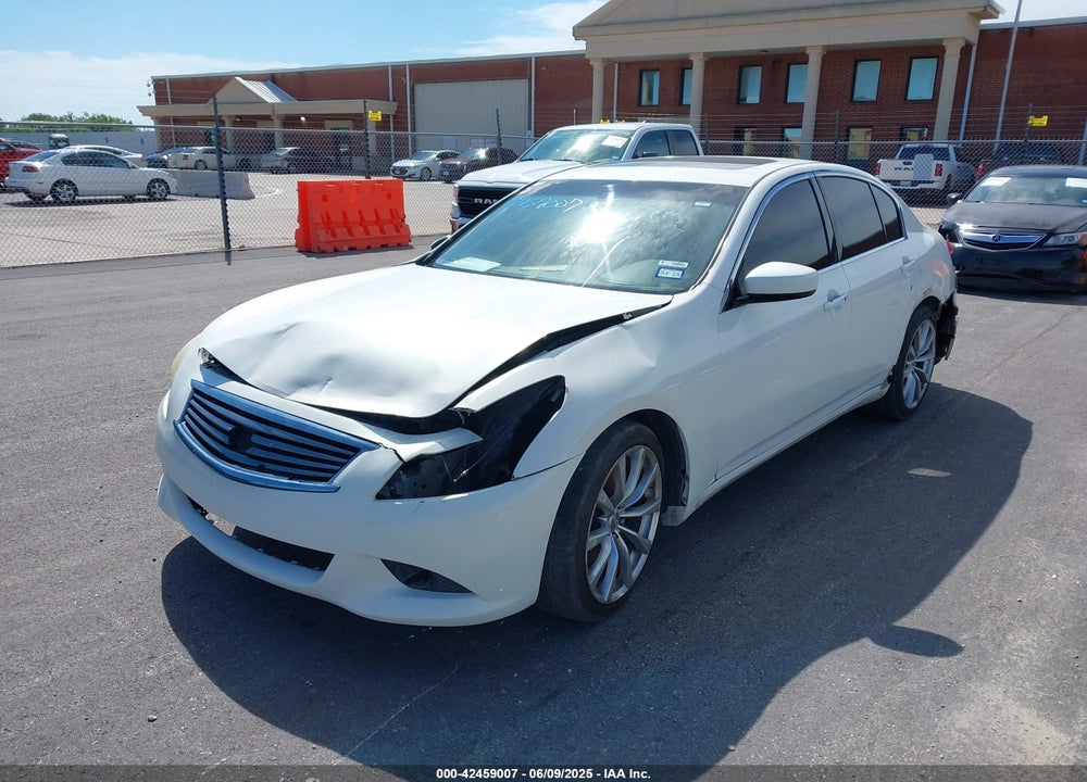 2011 INFINITI G25 SEDAN VIN: JN1DV6AP9BM603979