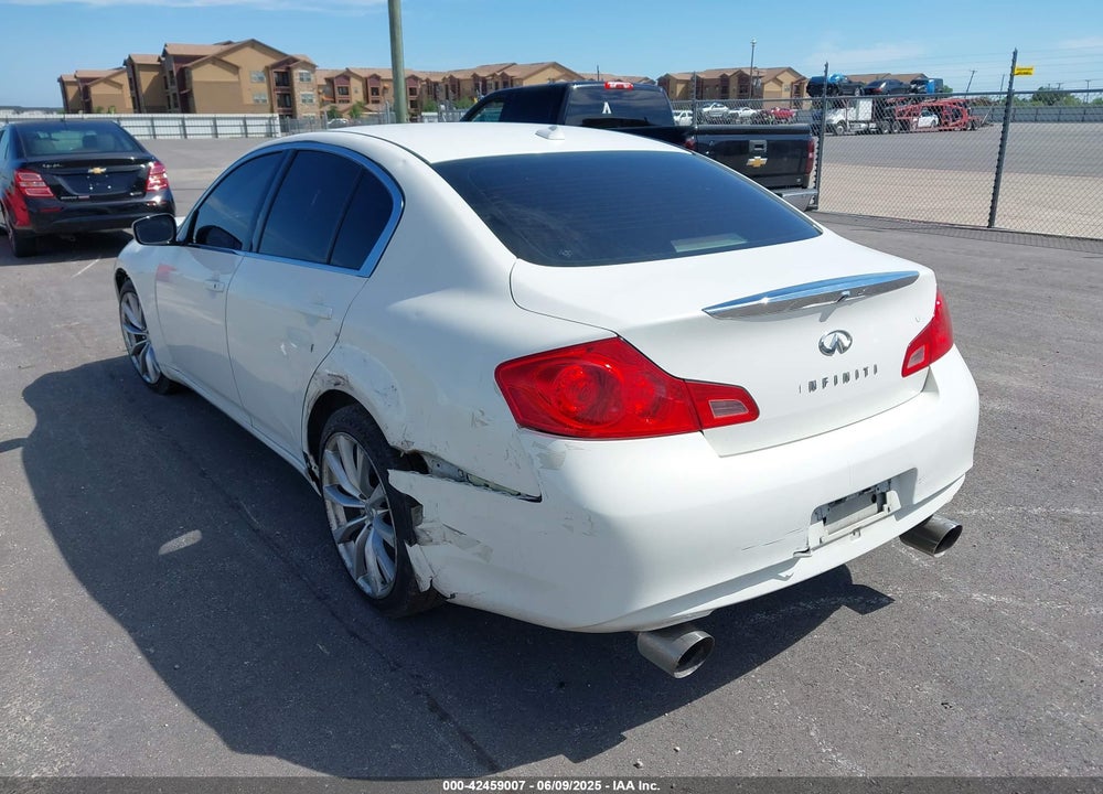 2011 INFINITI G25 SEDAN VIN: JN1DV6AP9BM603979