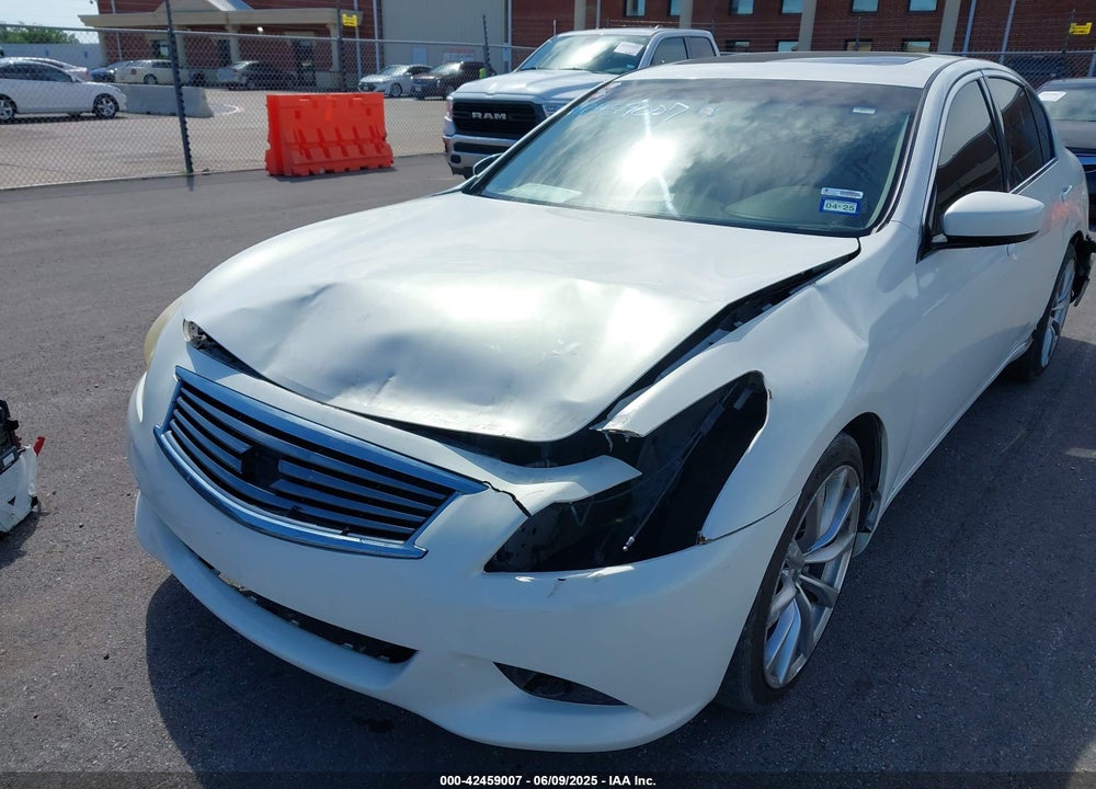 2011 INFINITI G25 SEDAN VIN: JN1DV6AP9BM603979