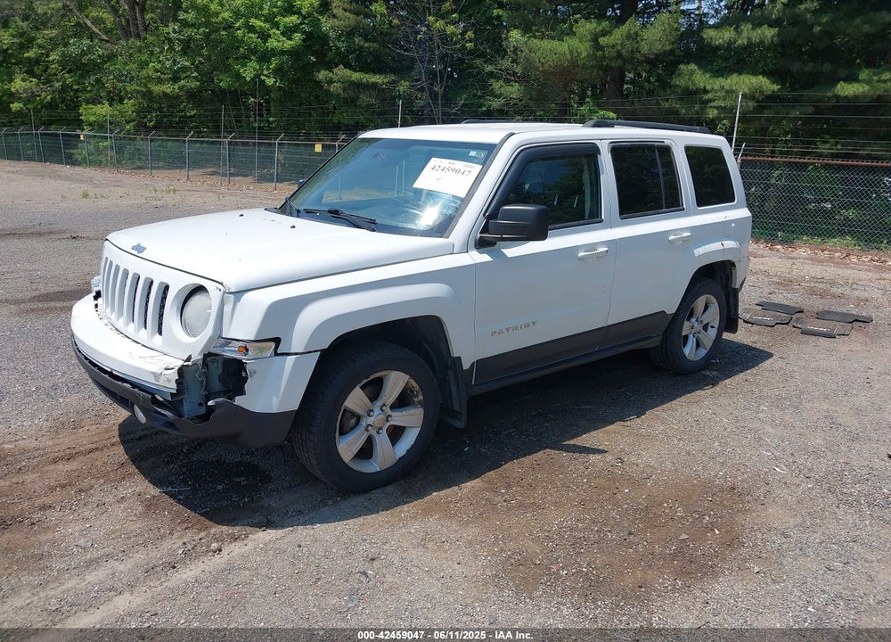 2013 JEEP PATRIOT LATITUDE VIN: 1C4NJRFB8DD280216