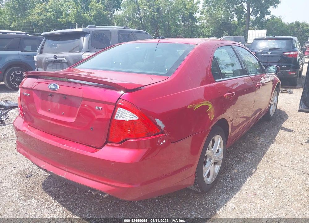 2012 FORD FUSION SE FWD VIN: 3FAHP0HA1CR354227