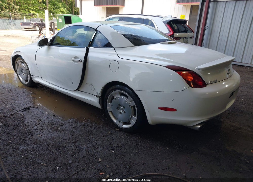 2002 LEXUS SC 430 VIN: JTHFN48Y920026823