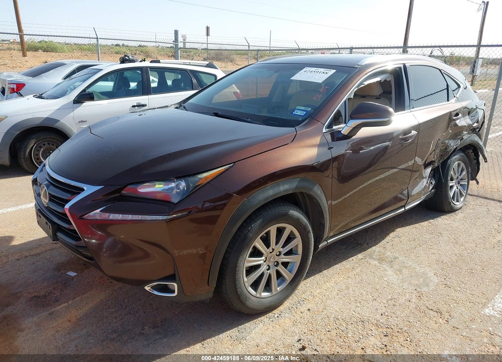 2016 LEXUS NX200T VIN: JTJYARBZ8G2038748