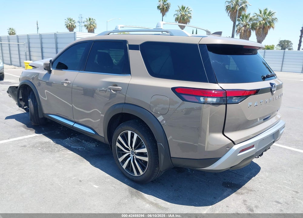 2025 NISSAN PATHFINDER PLATINUM 4WD VIN: 5N1DR3DJ7SC203041