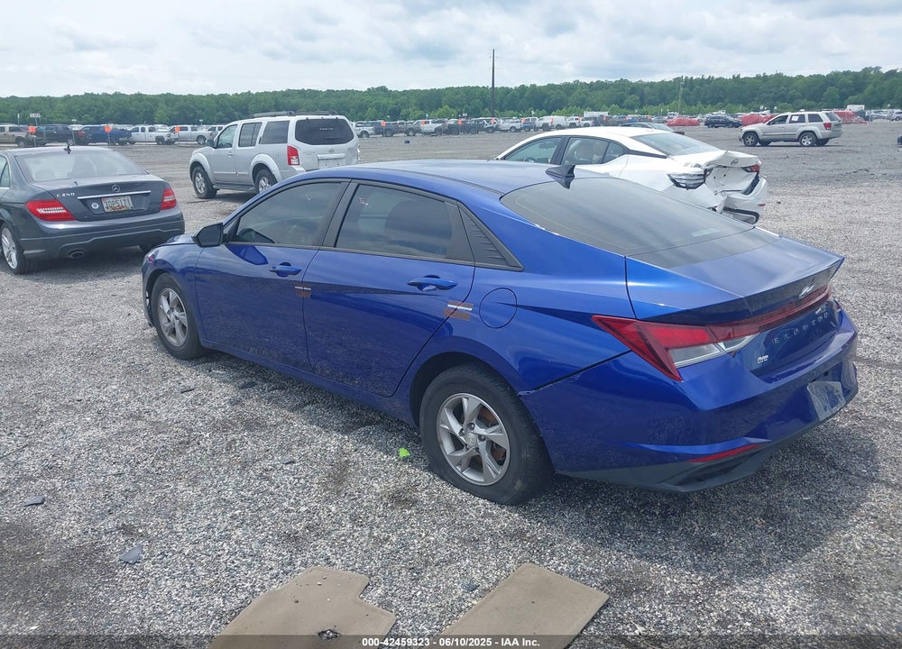 2021 HYUNDAI ELANTRA VIN: 5NPLL4AG7MH030001
