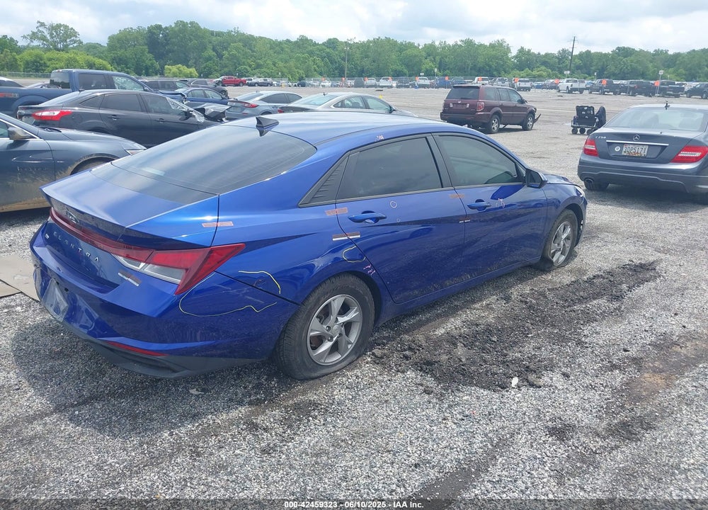2021 HYUNDAI ELANTRA VIN: 5NPLL4AG7MH030001