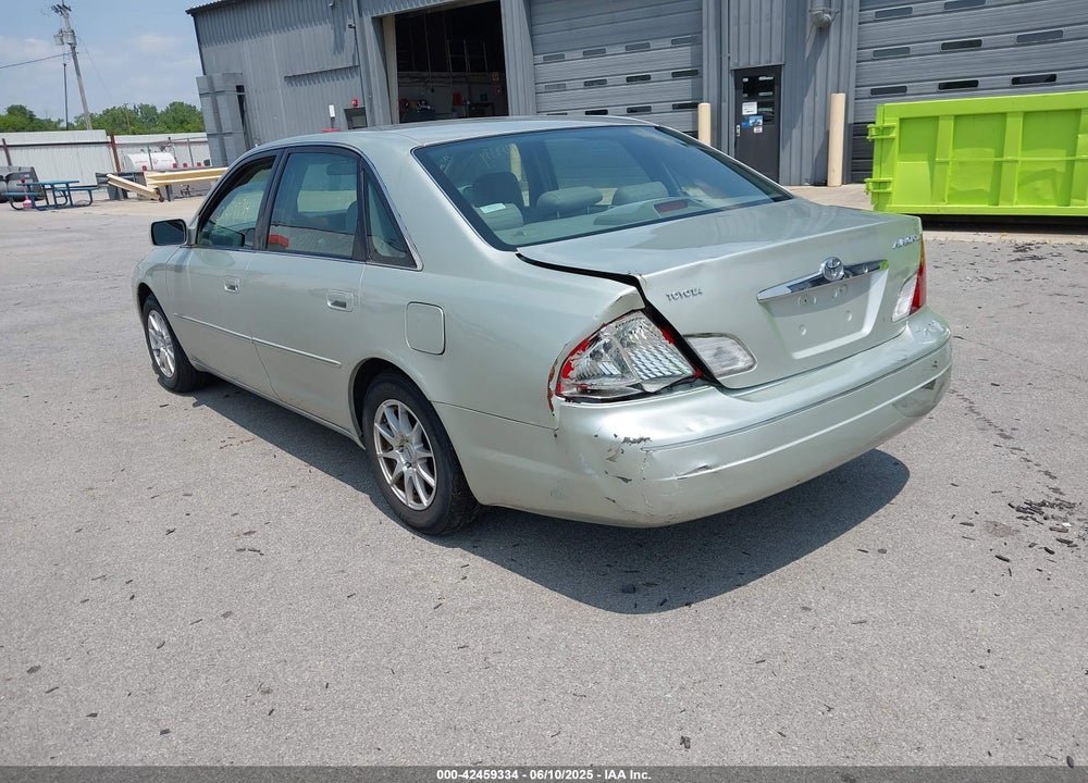 2000 TOYOTA AVALON XL VIN: 4T1BF28B6YU034369