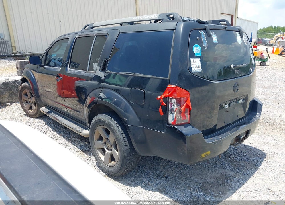 2005 NISSAN PATHFINDER SE VIN: 5N1AR18UX5C729535