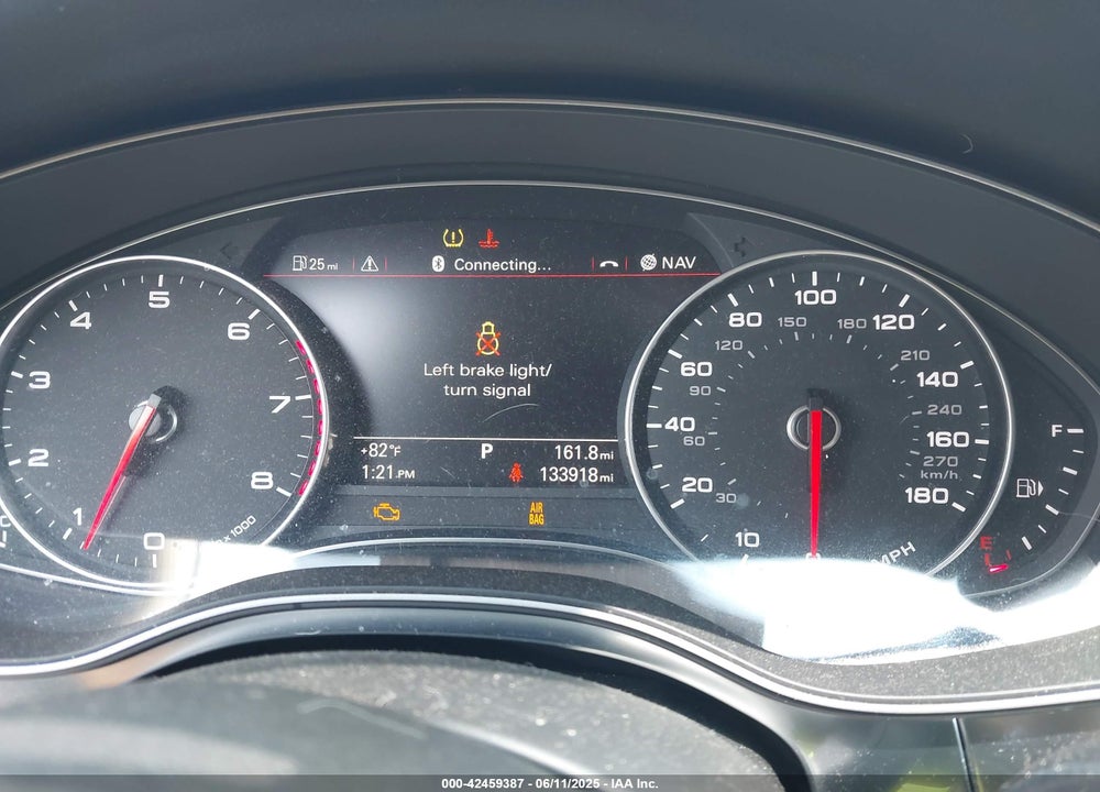 2012 AUDI A6 3.0 PREMIUM VIN: WAUJGAFC6CN165367