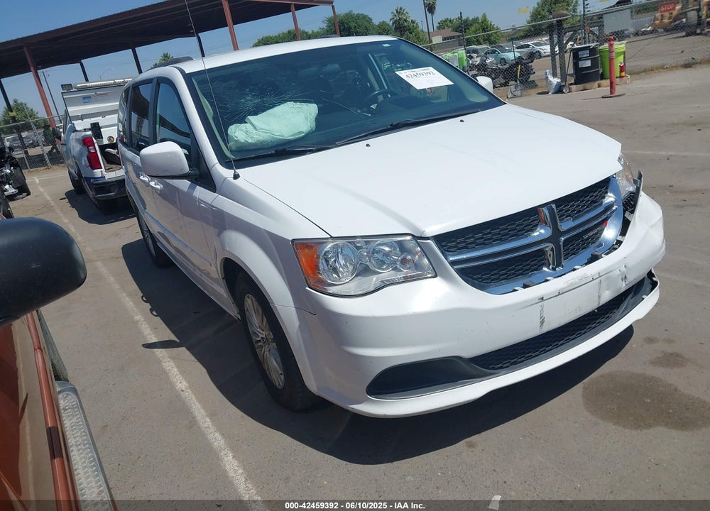2016 DODGE GRAND CARAVAN SXT VIN: 2C4RDGCG3GR272927
