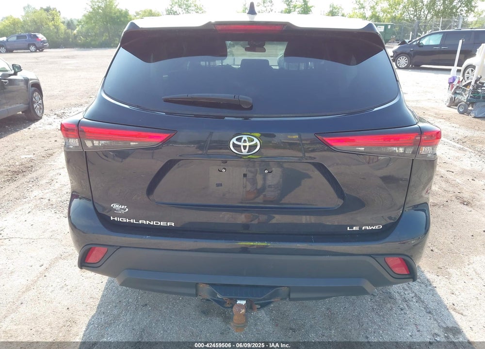 2022 TOYOTA HIGHLANDER VIN: 5TDBZRBHXNS560991