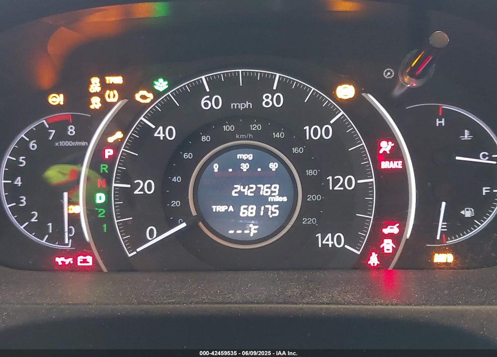 2012 HONDA CR-V LX VIN: 2HKRM4H35CH628497