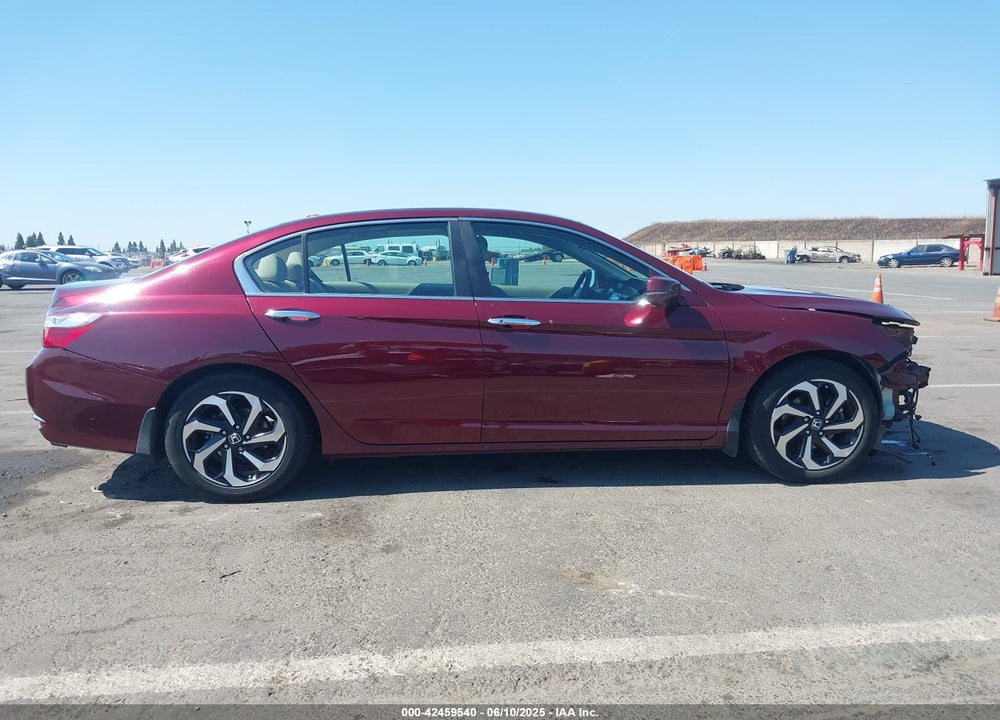 2016 HONDA ACCORD EX-L VIN: 1HGCR2F82GA083268