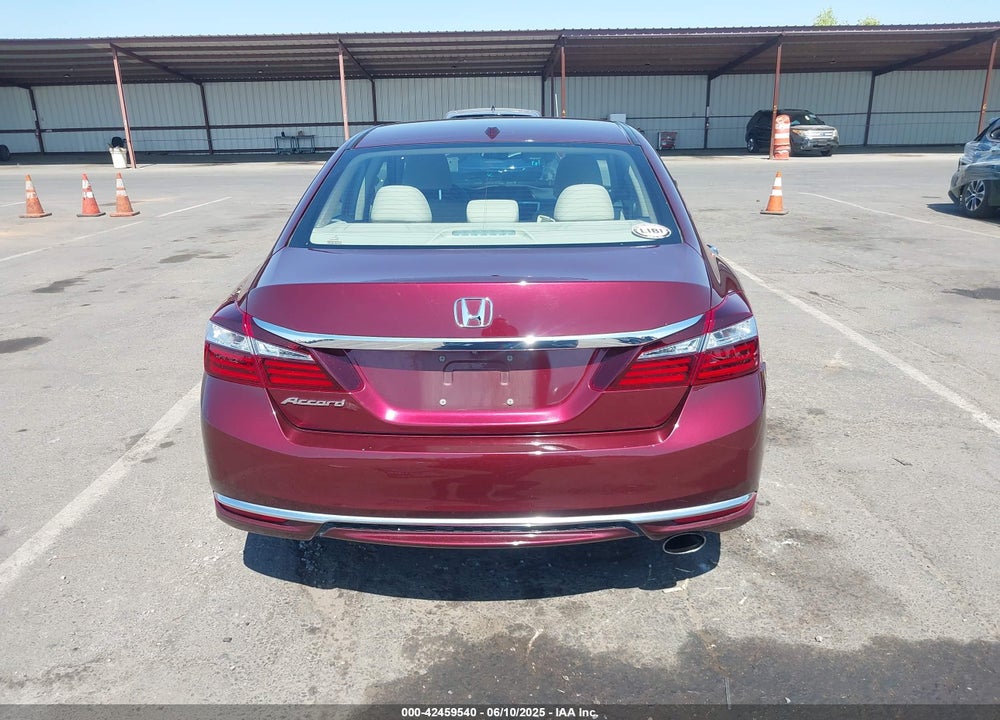 2016 HONDA ACCORD EX-L VIN: 1HGCR2F82GA083268