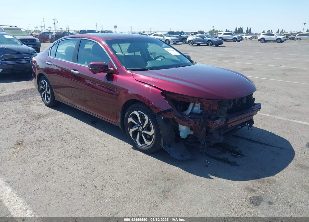 2016 HONDA ACCORD EX-L VIN: 1HGCR2F82GA083268