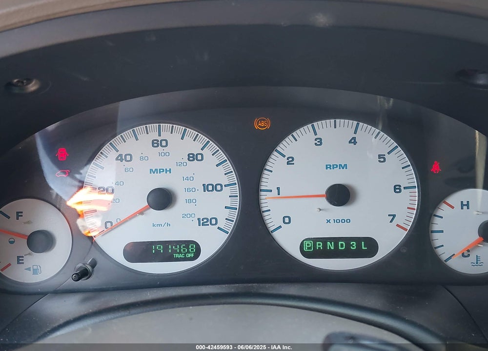 2002 DODGE GRAND CARAVAN EX VIN: 2B8GP74L42R652504