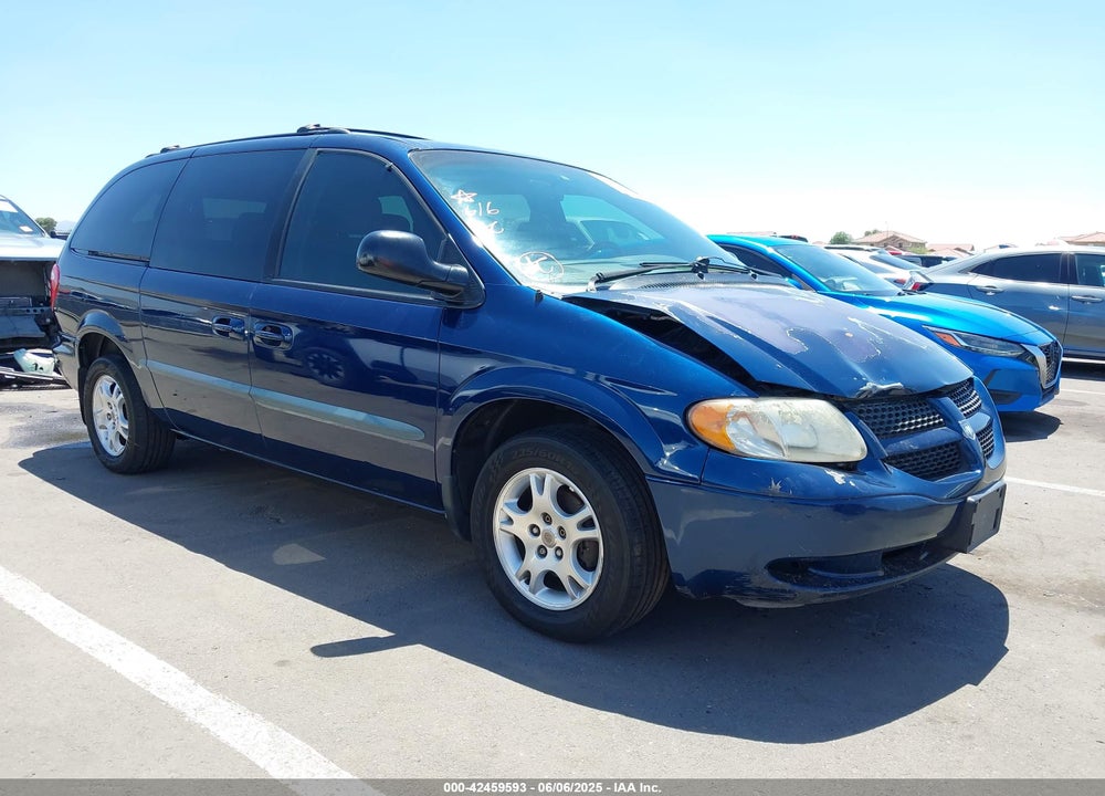 2002 DODGE GRAND CARAVAN EX VIN: 2B8GP74L42R652504
