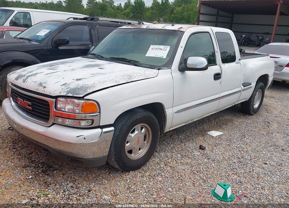 2001 GMC SIERRA 1500 SLE VIN: 2GTEC19T311284875