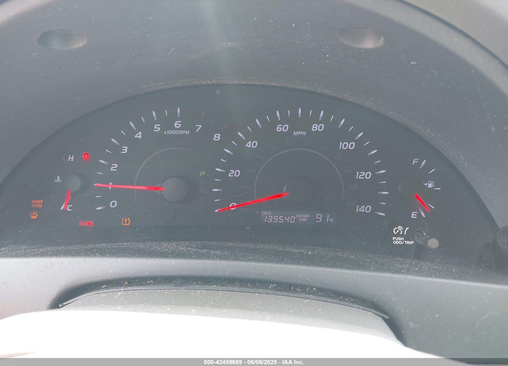 2010 TOYOTA CAMRY LE VIN: 4T1BF3EK5AU019393