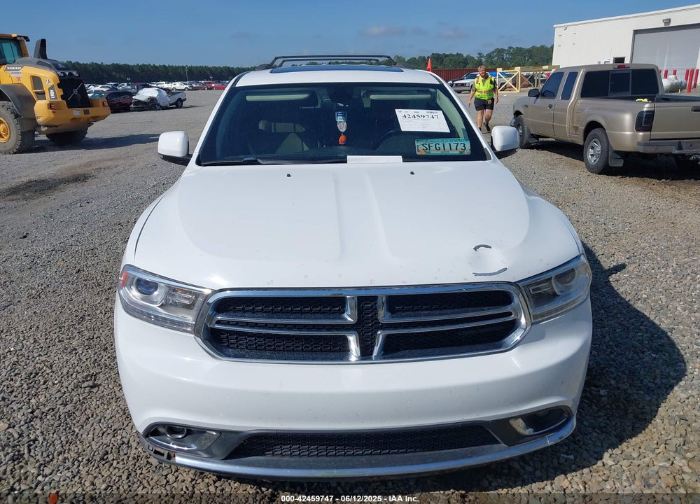2014 DODGE DURANGO VIN: 1C4RDHDG9EC360326