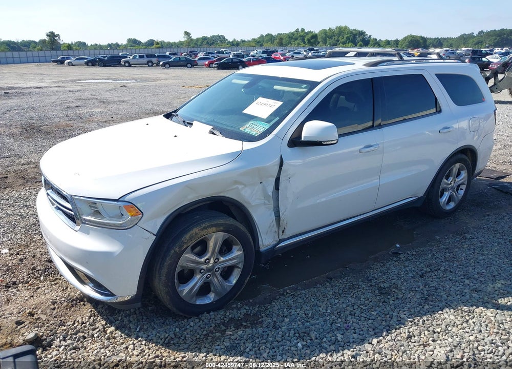 2014 DODGE DURANGO VIN: 1C4RDHDG9EC360326