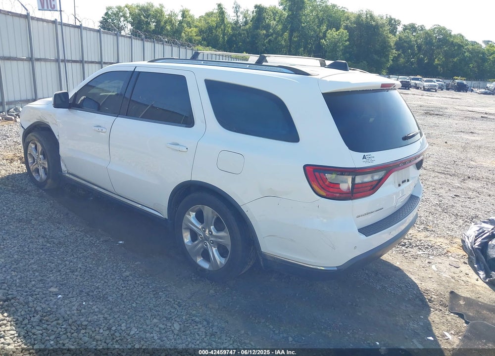 2014 DODGE DURANGO VIN: 1C4RDHDG9EC360326