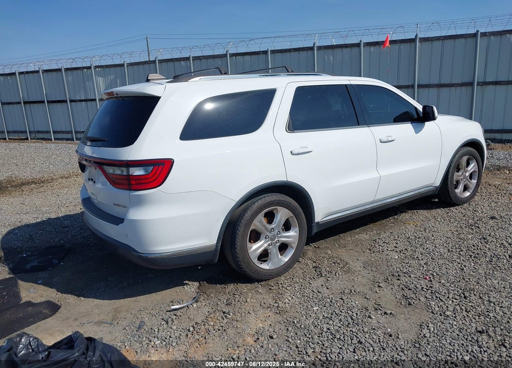 2014 DODGE DURANGO VIN: 1C4RDHDG9EC360326