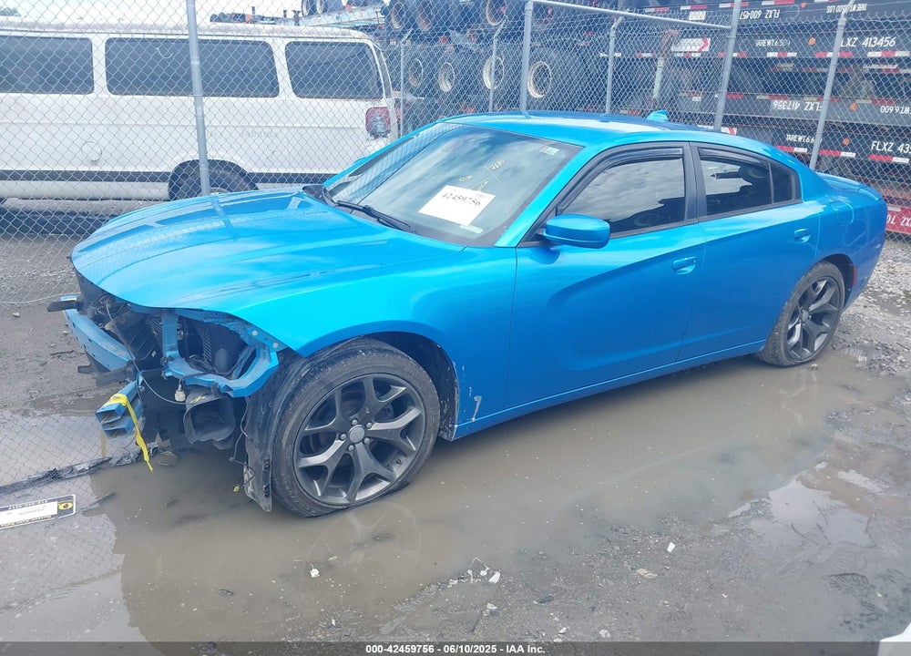 2015 DODGE CHARGER VIN: 2C3CDXHG3FH852895