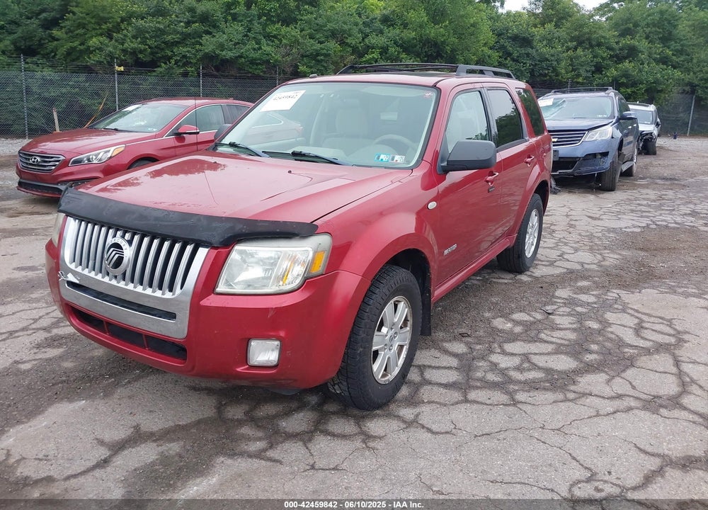 2008 MERCURY MARINER VIN: 4M2CU91118KJ10501
