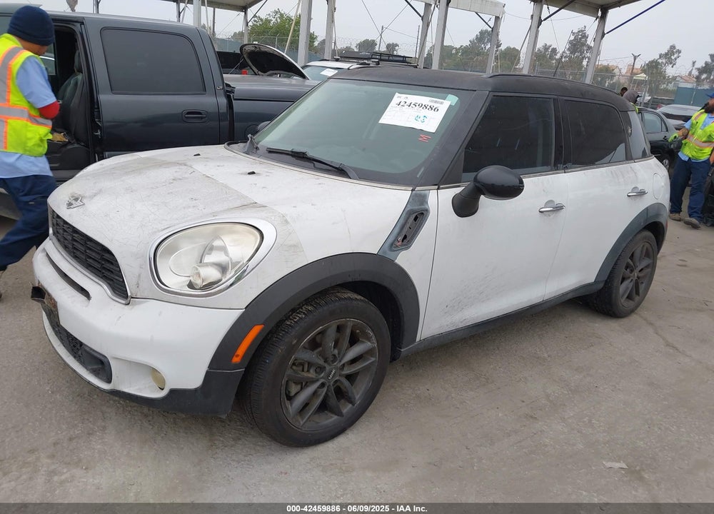 2011 MINI COOPER S COUNTRYMAN VIN: WMWZC3C52BWL78647