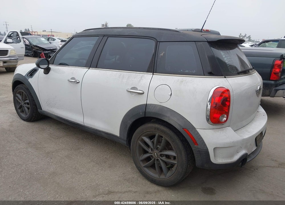 2011 MINI COOPER S COUNTRYMAN VIN: WMWZC3C52BWL78647