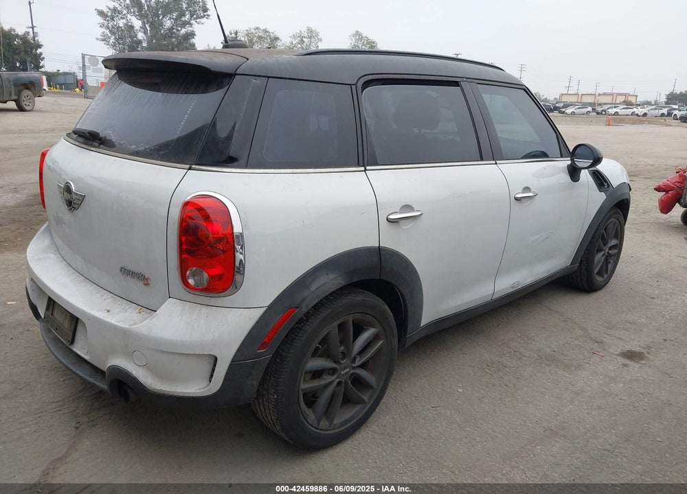2011 MINI COOPER S COUNTRYMAN VIN: WMWZC3C52BWL78647