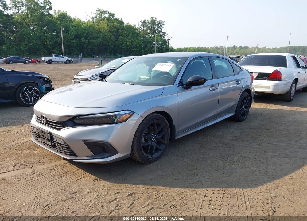 2022 HONDA CIVIC SPORT VIN: 2HGFE2F57NH582953