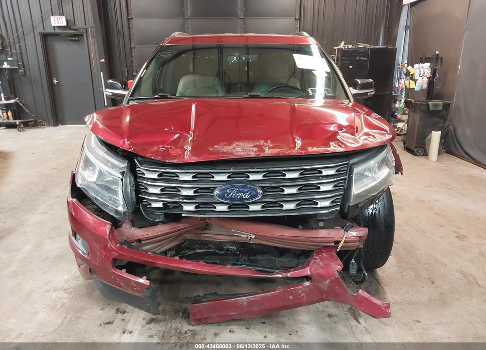 2016 FORD EXPLORER VIN: 1FM5K8D80GGA68388