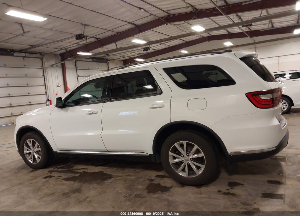 2016 DODGE DURANGO VIN: 1C4RDJDG9GC503351
