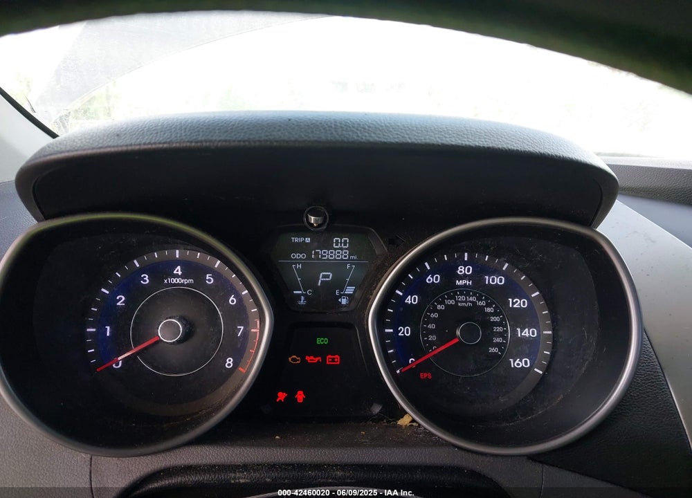 2012 HYUNDAI ELANTRA GLS VIN: 5NPDH4AE0CH120299