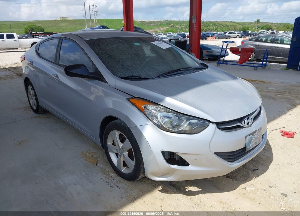 2012 HYUNDAI ELANTRA GLS VIN: 5NPDH4AE0CH120299