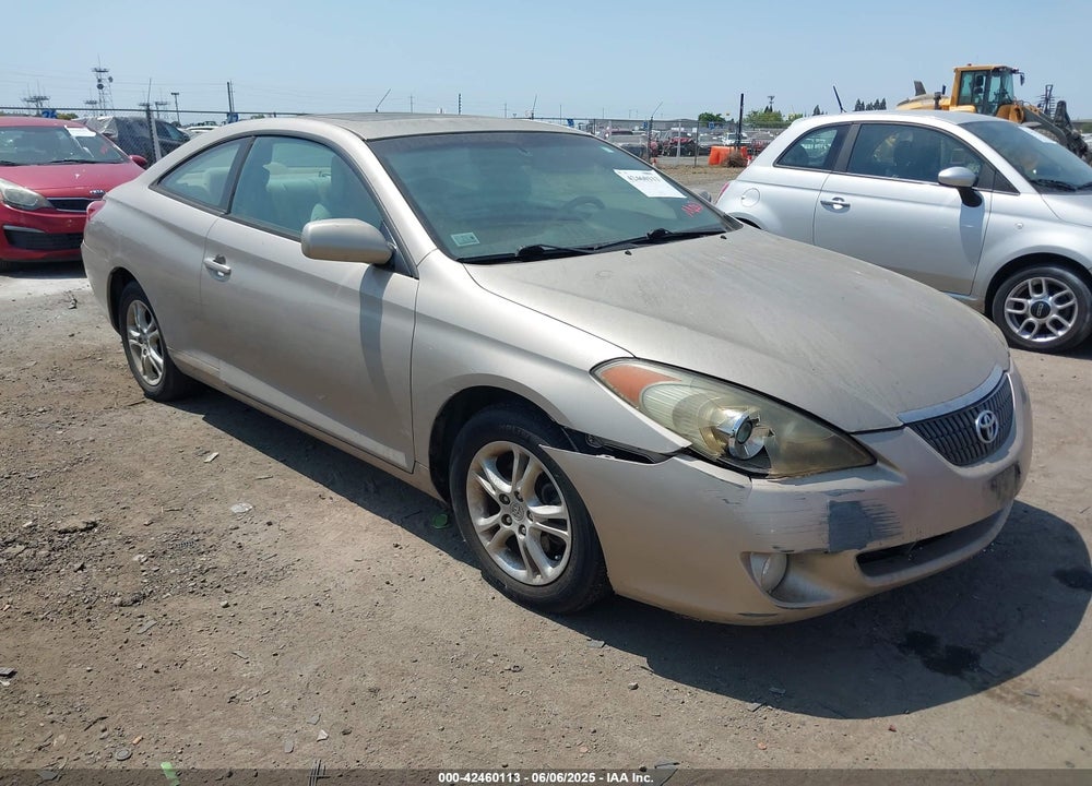 2005 TOYOTA CAMRY SOLARA SLE VIN: 4T1CE30P15U505974