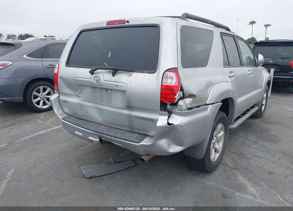 2006 TOYOTA 4RUNNER SR5 SPORT V6 VIN: JTEZU14R360081283